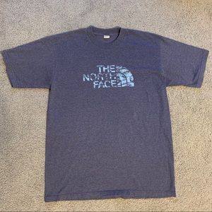 The North Face blue cotton tee